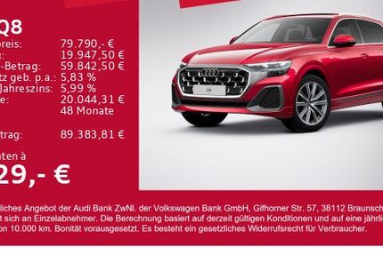 Audi Q8 18.783 km 79.790 &euro; Gersthofen 86368