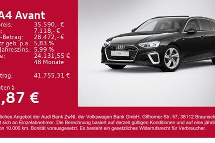 Audi A4 23.600 km 35.590 € Gersthofen 86368