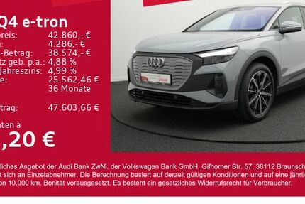 Audi Q4 e-tron 6.400 km 42.380 &euro; Gersthofen 86368