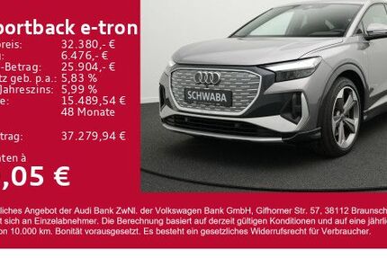 Audi Q4 e-tron 61.836 km 29.910 € Gersthofen 86368