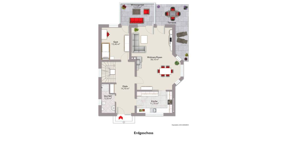 Einfamilienhaus Geltendorf Walleshausen - 5 Zimmer, 155 m&sup2;, 745.000&euro; | Angebot:25672978