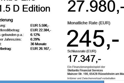 Opel Combo Life 4.500 km 27.980 &euro; Augsburg 86159