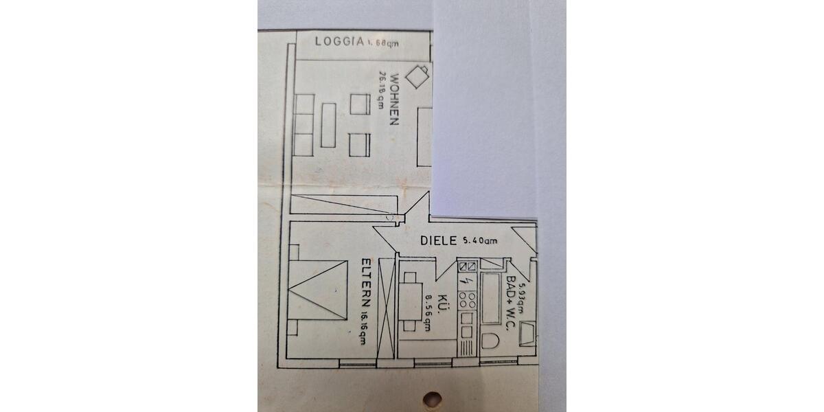 Etagenwohnung Neusäß - 3 Zimmer, 63 m&sup2;, 249.999&euro; | Angebot:27096217