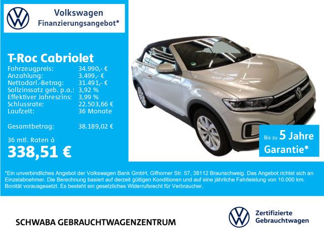 VW T-Roc 6.800 km 34.990 € Gersthofen 86368