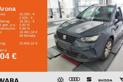 Seat Arona 43.000 km 20.290 € Gersthofen 86368