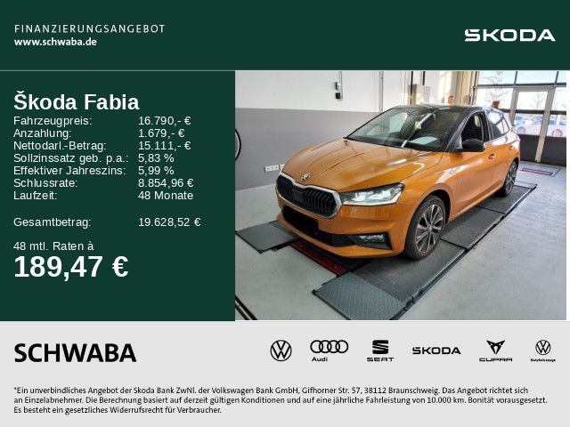 Skoda Fabia 62.700 km 16.790 € Gersthofen 86368