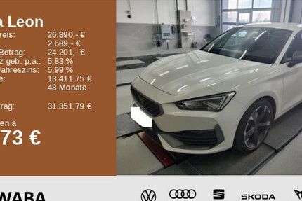 Cupra Leon 18.300 km 26.890 € Gersthofen 86368