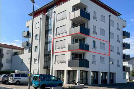 Helle 2-Zimmer-Wohnung mit Balkon in Augsburg-Göggingen - möbliert, gute Anbindung & grünes Umfeld 2 zimmer
