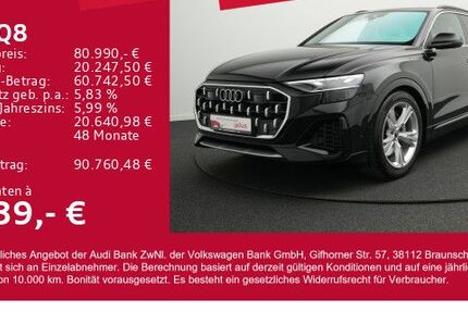 Audi Q8 13.100 km 80.990 &euro; Gersthofen 86368