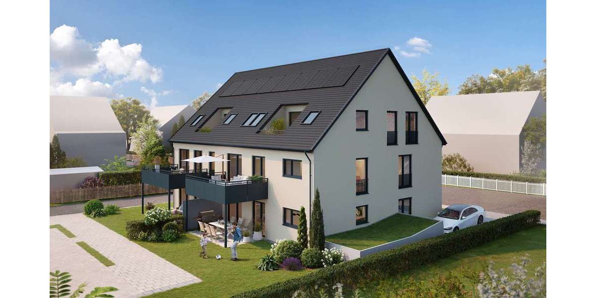 Etagenwohnung Augsburg Hochzoll - 3 Zimmer, 86 m&sup2;, 632.500&euro; | Angebot:23572593