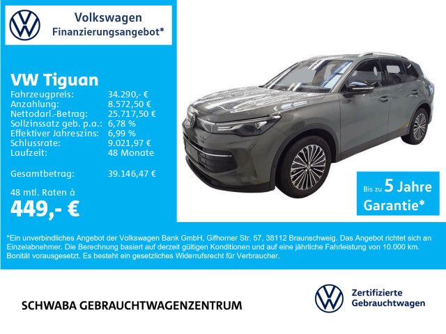 VW Tiguan 8.800 km 34.290 € Gersthofen 86368