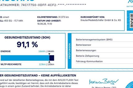 Smart ForFour 31.473 km 11.470 &euro; Königsbrunn 86343