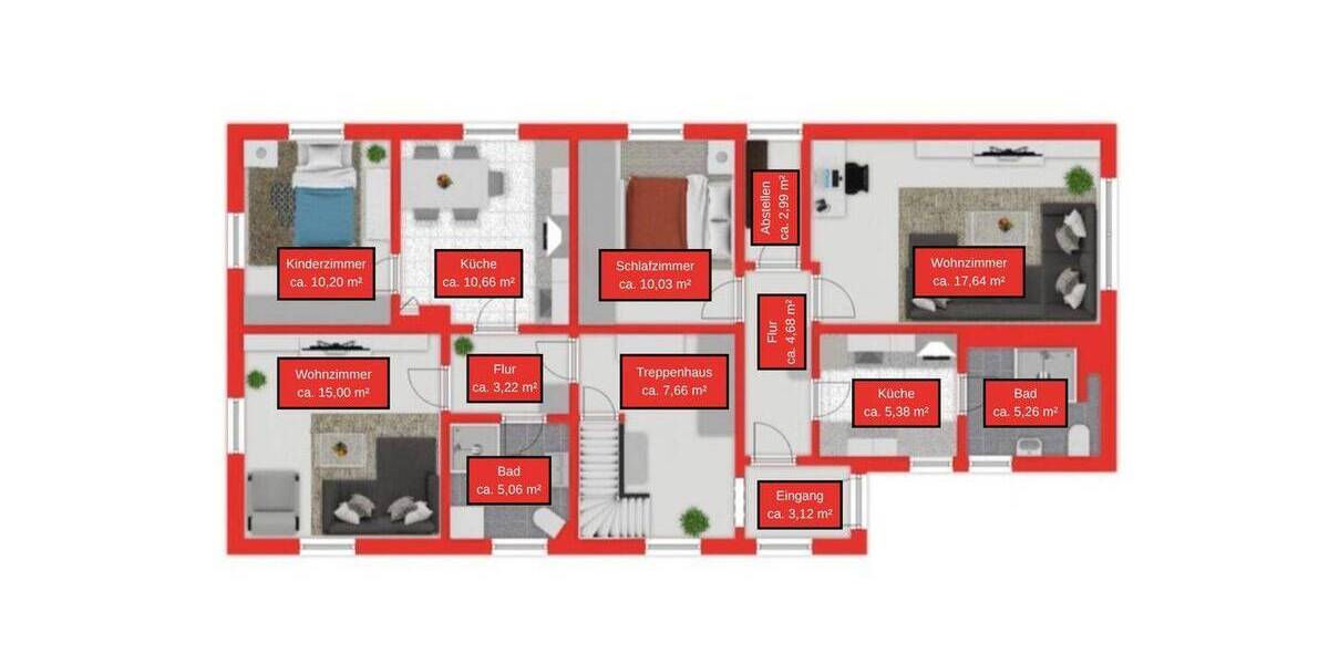 Einfamilienhaus Diedorf - 7 Zimmer, 172 m&sup2;, 565.000&euro; | Angebot:26886171