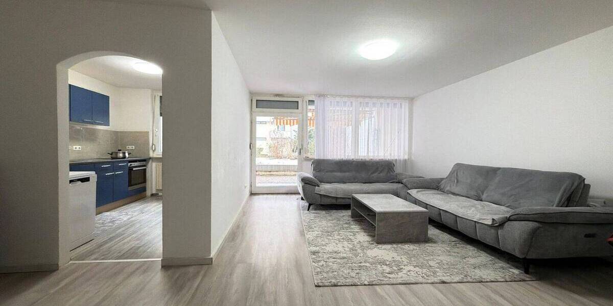 Etagenwohnung Augsburg Pfersee - 3 Zimmer, 78 m&sup2;, 349.000&euro; | Angebot:25984984