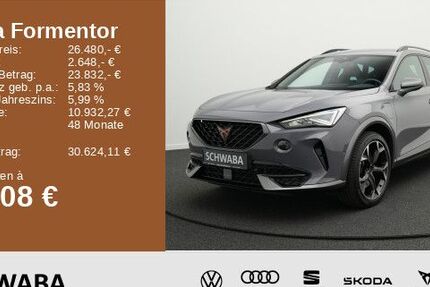 Cupra Formentor 45.200 km 25.880 € Gersthofen 86368