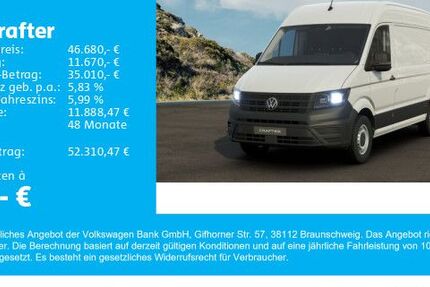 VW Crafter 18.000 km 46.680 &euro; Gersthofen 86368