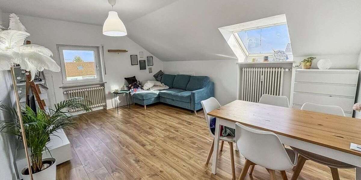 Etagenwohnung Augsburg Bergheim - 3 Zimmer, 53 m&sup2;, 249.000&euro; | Angebot:25790076