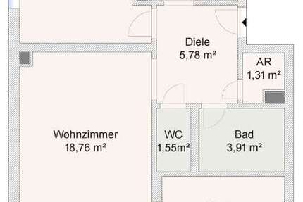 Wohnung Augsburg Haunstetten-Siebenbrunn - 3 Zimmer, 64 m&sup2;, 245.000&euro; | Angebot:22212784