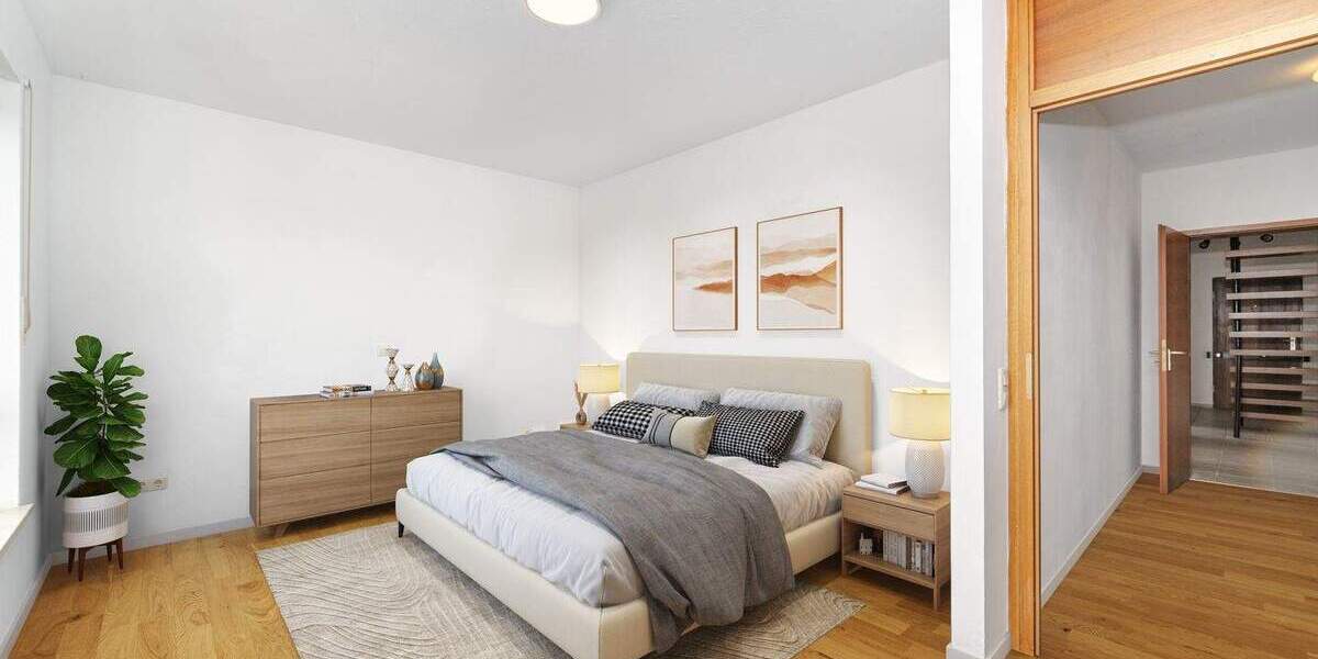 Freiraum nach oben: 4-Zimmer-Wohnung mit Dachterrasse & 3 private Dachräume für Platz zum Entfalten 4 zimmer