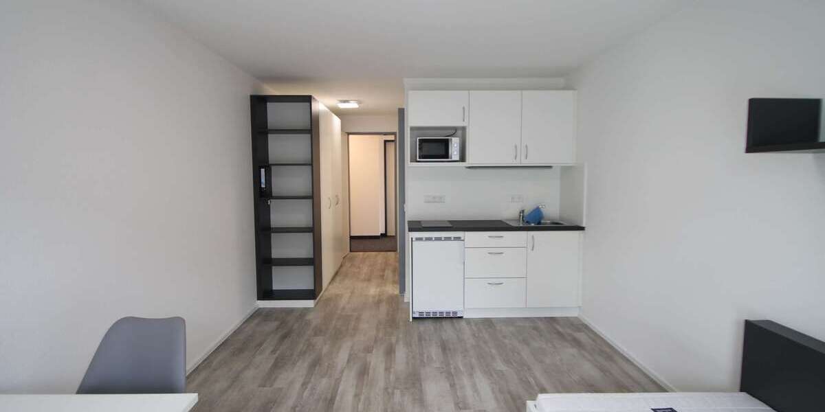 Etagenwohnung Augsburg Antonsviertel - 1 Zimmer, 25 m&sup2;, 570&euro; | Angebot:25532031