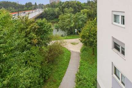 Wohnen am Lech - grün, zentral, lebendig - 1-Zimmer-Wohnung mit Loggia 1 zimmer