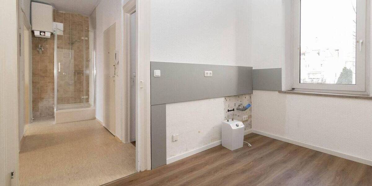 Etagenwohnung Augsburg Oberhausen - 2 Zimmer, 46 m&sup2;, 154.100&euro; | Angebot:26443415