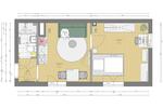 Etagenwohnung Augsburg Innenstadt - 1.5 Zimmer, 35 m&sup2;, 197.500&euro; | Angebot:24464968