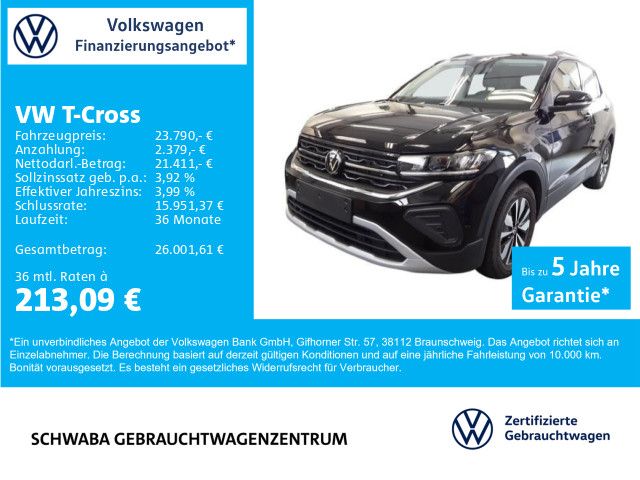 VW T-Cross 6.100 km 23.790 € Gersthofen 86368