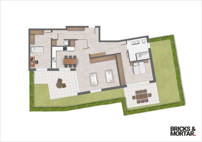 Wohnung zum Kaufen in Augsburg 1.122.000 € 142.5 m²