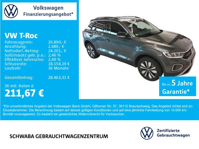 VW T-Roc 9.247 km 26.890 € Gersthofen 86368