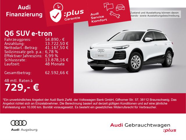 Audi Q6 e-tron 7.100 km 54.890 € Gersthofen 86368