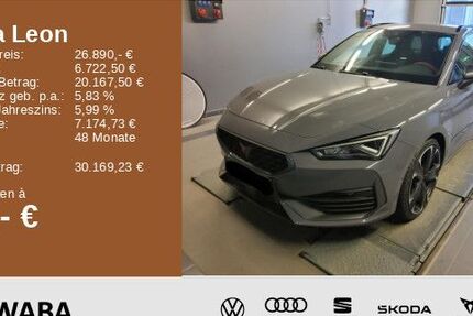 Cupra Leon 40.200 km 26.890 &euro; Gersthofen 86368