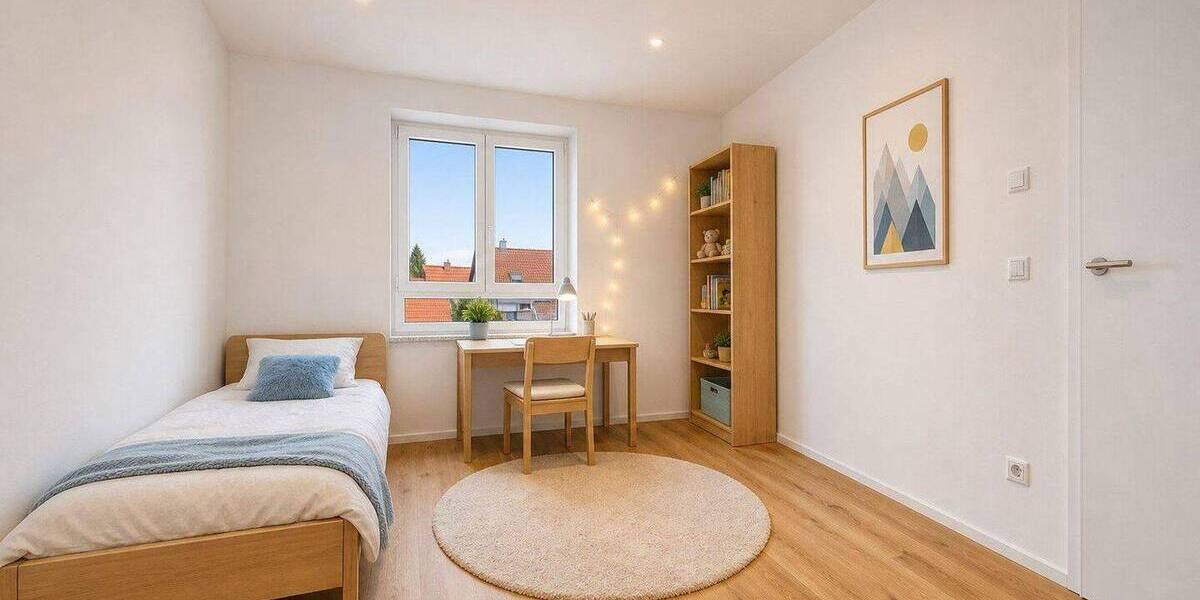 Reihenmittelhaus Mering Sankt Afra - 6 Zimmer, 134 m&sup2;, 2.680&euro; | Angebot:26816358