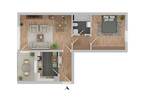 Etagenwohnung Augsburg Lechhausen - 2 Zimmer, 61 m&sup2;, 269.000&euro; | Angebot:26290260