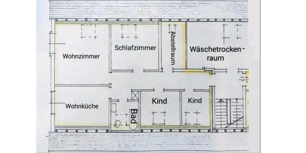 Dachgeschoßwohnung Dasing - 4 Zimmer, 84 m&sup2;, 1.250&euro; | Angebot:26645200