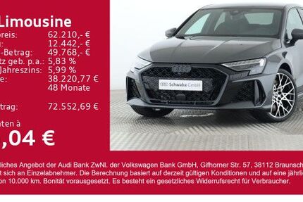 Audi RS3 8.904 km 62.210 € Gersthofen 86368