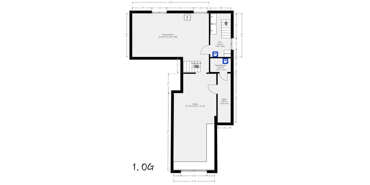 Maisonettenwohnung Geltendorf - 4.5 Zimmer, 128 m&sup2;, 1.440&euro; | Angebot:25722574