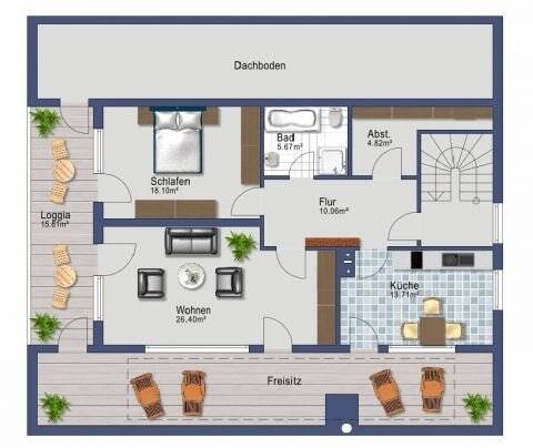 Mehrfamilienhaus, Wohnhaus Mering - 1 Zimmer, 350 m&sup2;, 1.290.000&euro; | Angebot:25678460