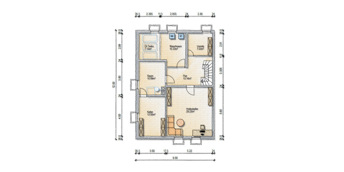 Doppelhaushälfte Kleinaitingen - 6 Zimmer, 226 m&sup2;, 529.000&euro; | Angebot:25970198