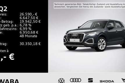 Audi Q2 28.300 km 26.590 € Gersthofen 86368