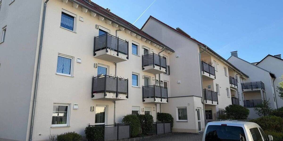 Etagenwohnung Augsburg Haunstetten - 2 Zimmer, 61 m&sup2;, 1.050&euro; | Angebot:26308702