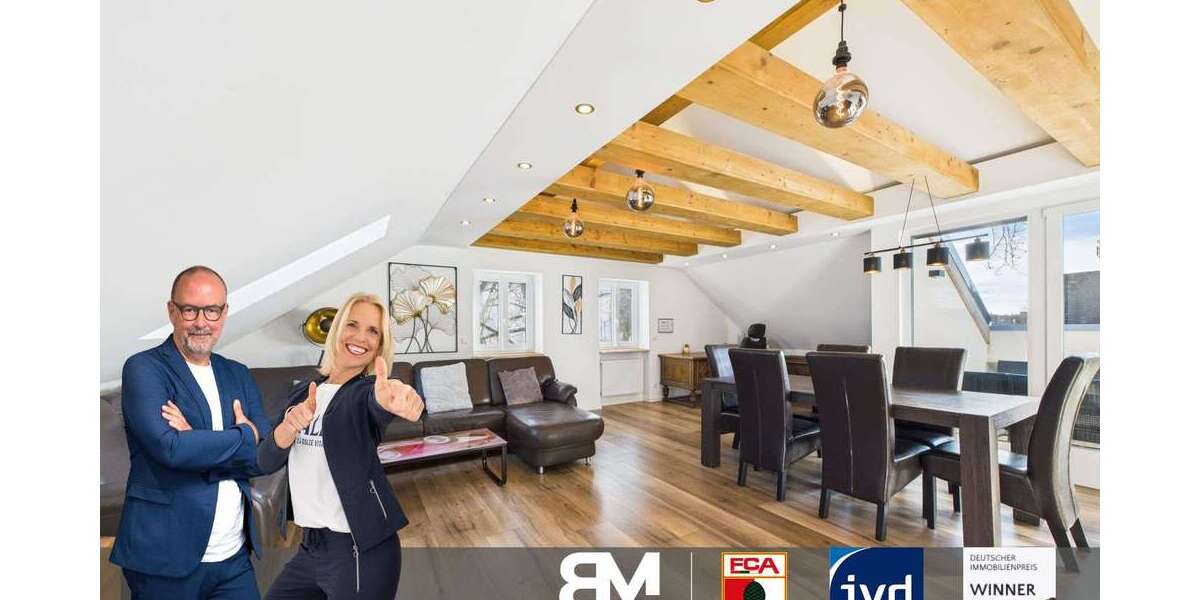 Etagenwohnung Augsburg Innenstadt - 3 Zimmer, 93 m&sup2;, 449.550&euro; | Angebot:26978557
