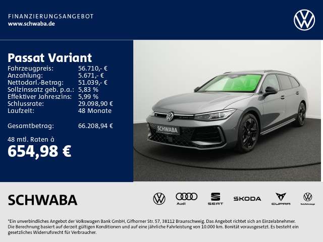 VW Passat Variant 1.050 km 56.710 € Gersthofen 86368