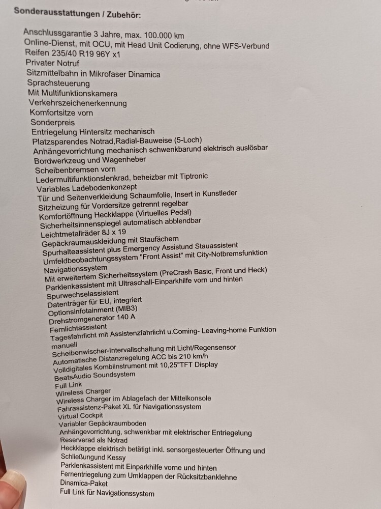 Seat Ateca 27.730 km 32.000 € Schwabmünchen 86830