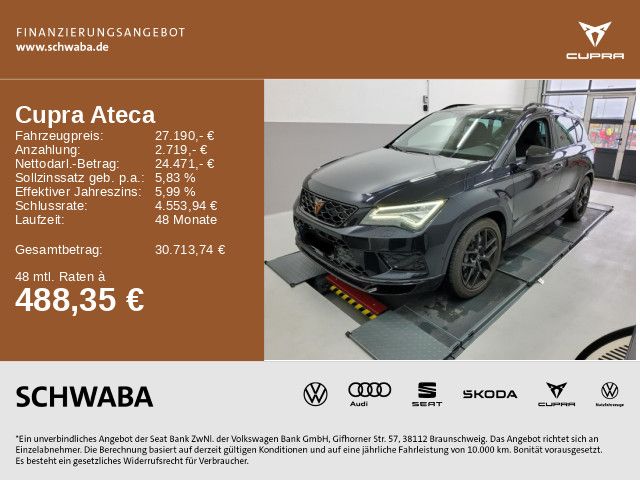 Cupra Ateca 58.300 km 27.190 € Gersthofen 86368