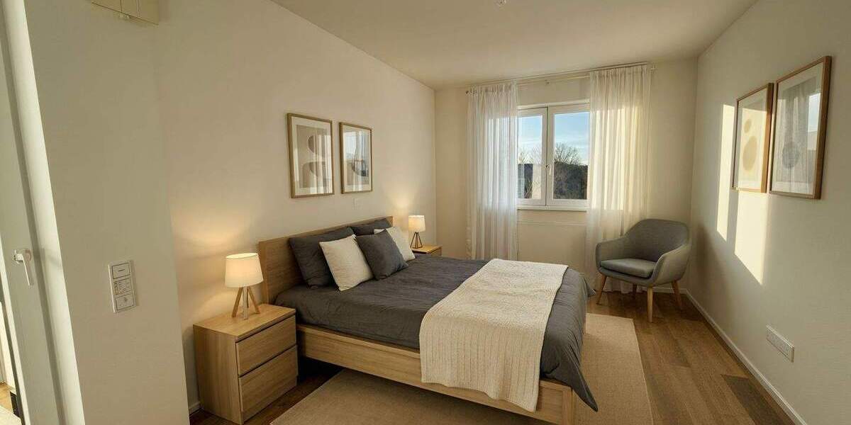 Etagenwohnung Augsburg Herrenbach - 2 Zimmer, 70 m&sup2;, 425.000&euro; | Angebot:25760682