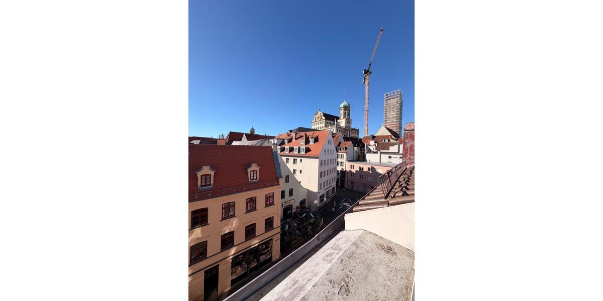 Dachgeschoßwohnung Augsburg - 2 Zimmer, 59 m&sup2;, 325.000&euro; | Angebot:27605483