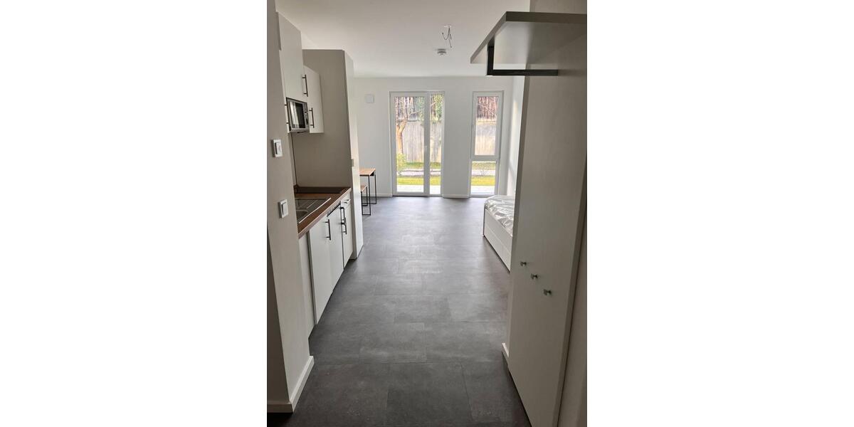 Erdgeschoßwohnung Augsburg Bärenkeller - 1 Zimmer, 29 m&sup2;, 700&euro; | Angebot:26340130