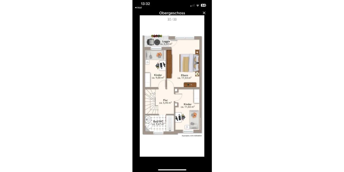 Reihenhaus Augsburg Haunstetten-Siebenbrunn - 5 Zimmer, 115 m&sup2;, 515.000&euro; | Angebot:26532371