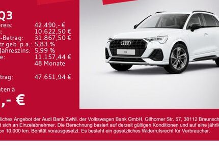 Audi Q3 7.748 km 42.490 &euro; Gersthofen 86368
